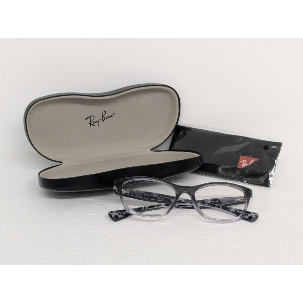 RALPH LAUREN RA7071 1511 Grey Crystal Women’s Eyeglasses Frame 52-16-140 - Picture 7 of 7